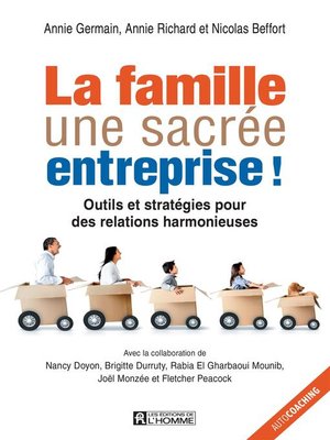 cover image of La famille, une sacrée entreprise!